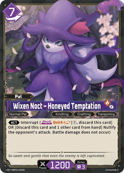 Wixen Noct – Honeyed Temptation (EBP02-083SR)