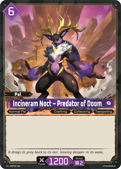Incineram Noct – Predator of Doom (EBP02-086)