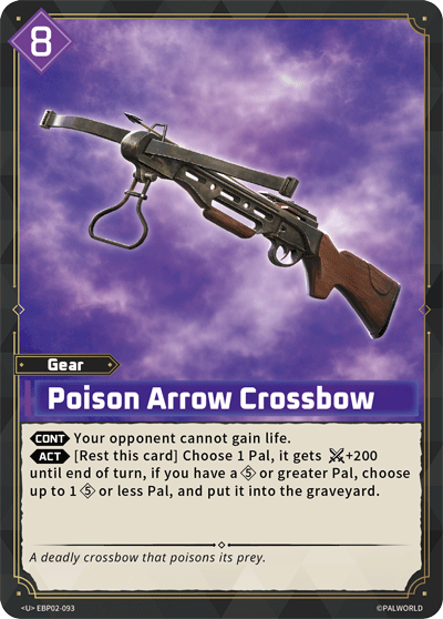 Poison Arrow Crossbow (EBP02-093)