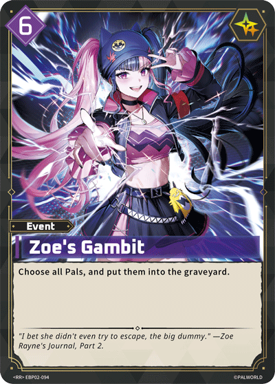 Zoe's Gambit (EBP02-094)