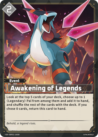 Awakening of Legends (EBP02-100SR)