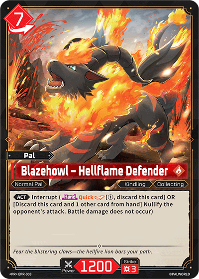 Blazehowl – Hellflame Defender (EPR-003)