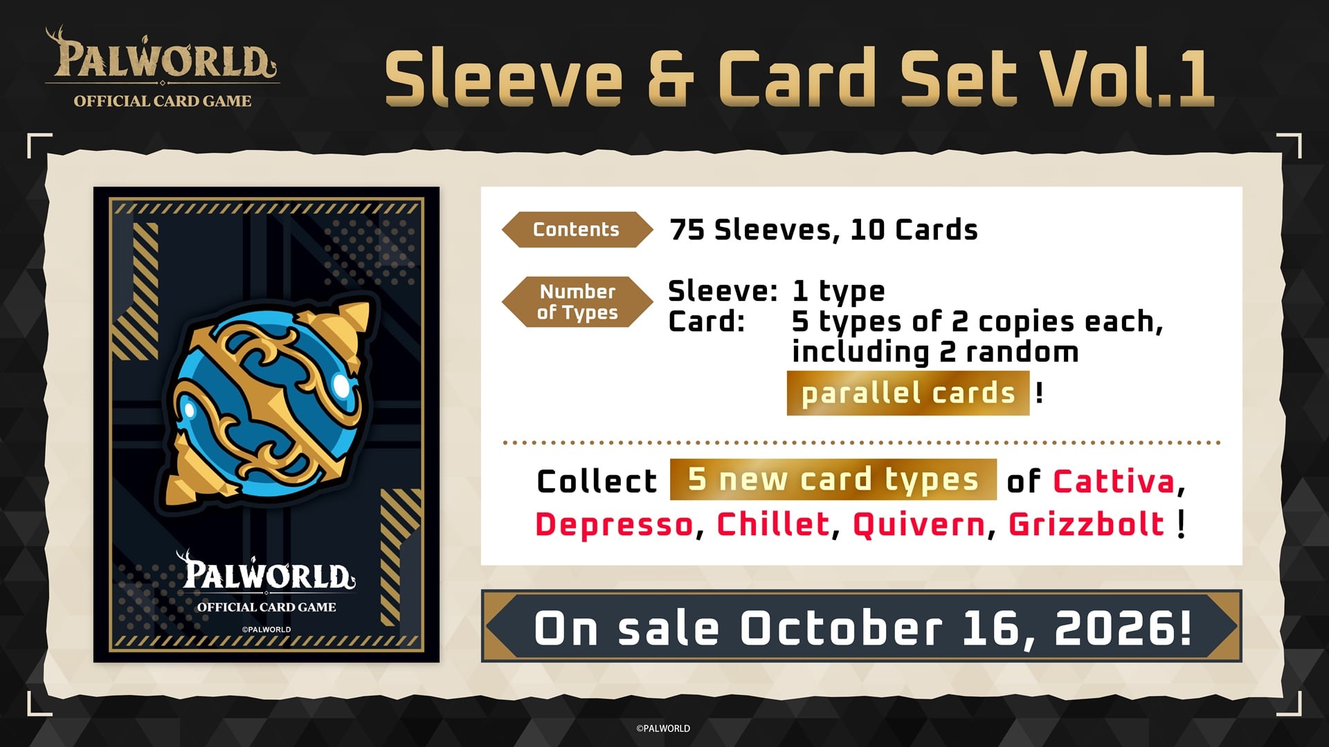 Sleeve & Card Set Vol.1