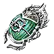 Polished Torment Scarab