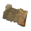 Ragged Map Piece