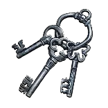 Skeleton Keyring