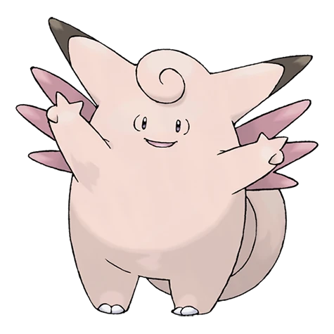Clefable - Pokemon #0036 - Out of Games