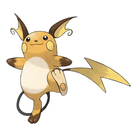 Raichu - Pokemon #0026 - Out of Games