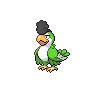 Squawkabilly Green Plumage
