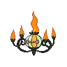 Chandelure Shiny