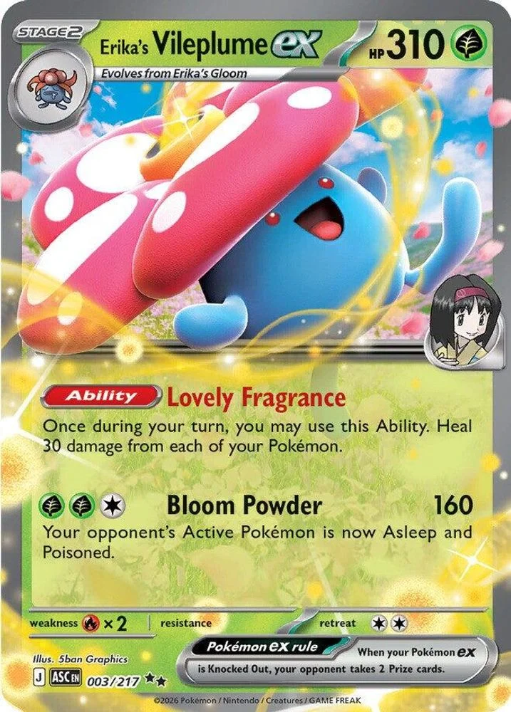 Erika's Vileplume ex