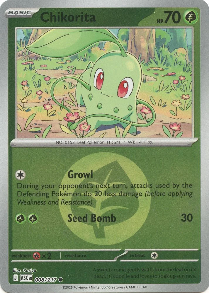 Chikorita (Energy Symbol Pattern)