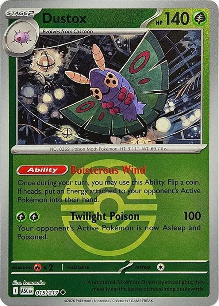 Dustox - 015/217 (Love Ball)