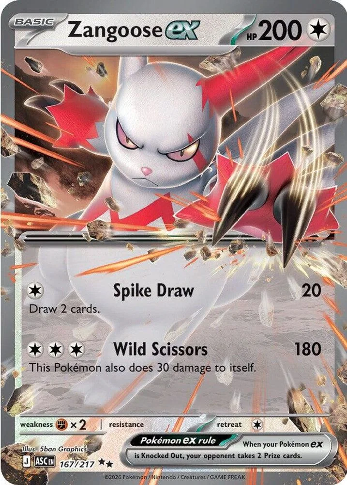 Zangoose ex