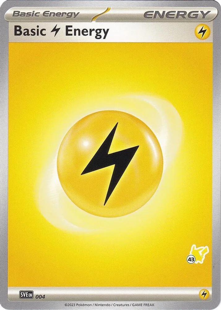 Basic Lightning Energy - Pikachu 43