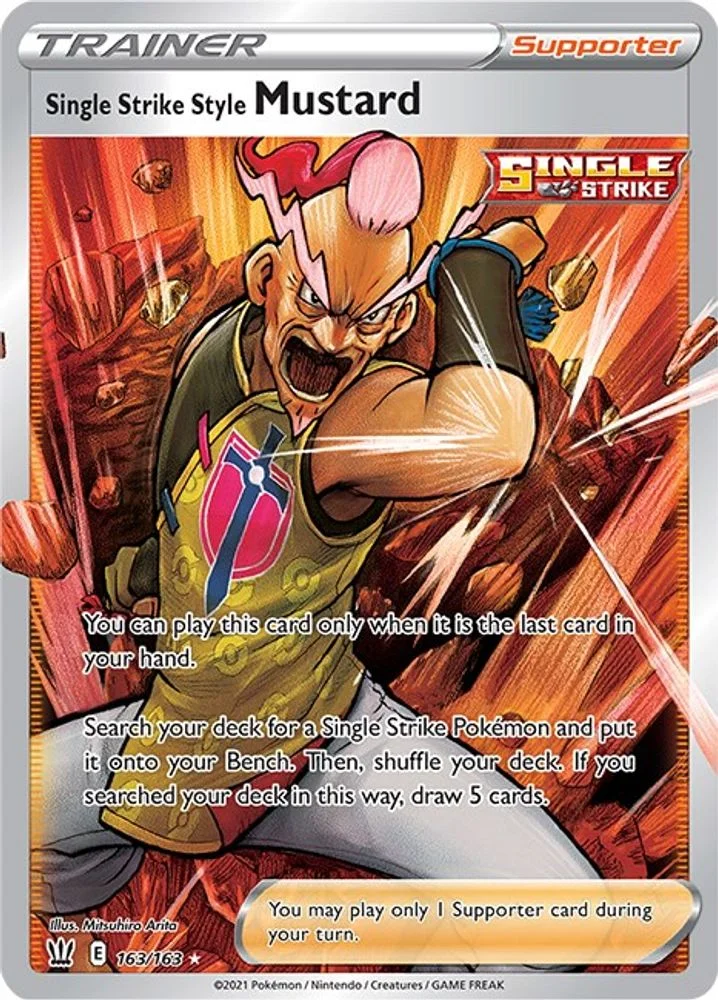 Single Strike Style Mustard (Full Art)