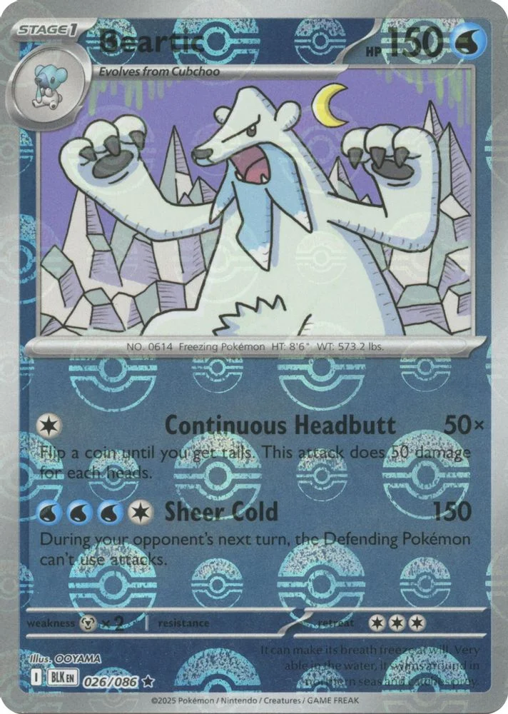 Beartic (Poke Ball Pattern)