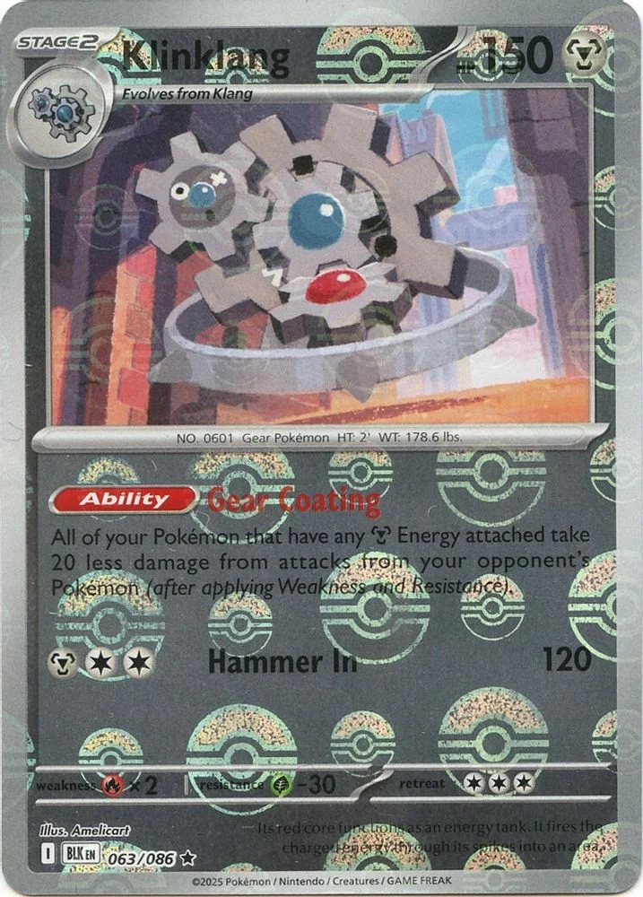 Klinklang (Poke Ball Pattern)