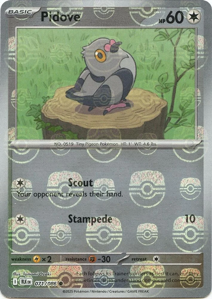 Pidove (Master Ball Pattern)