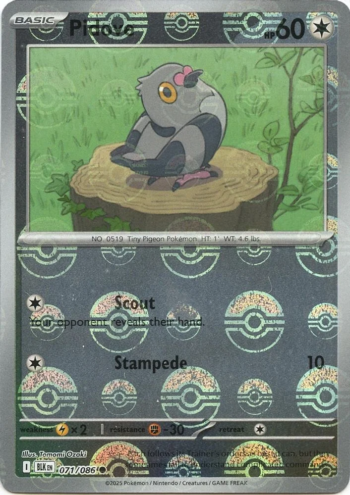 Pidove (Poke Ball Pattern)