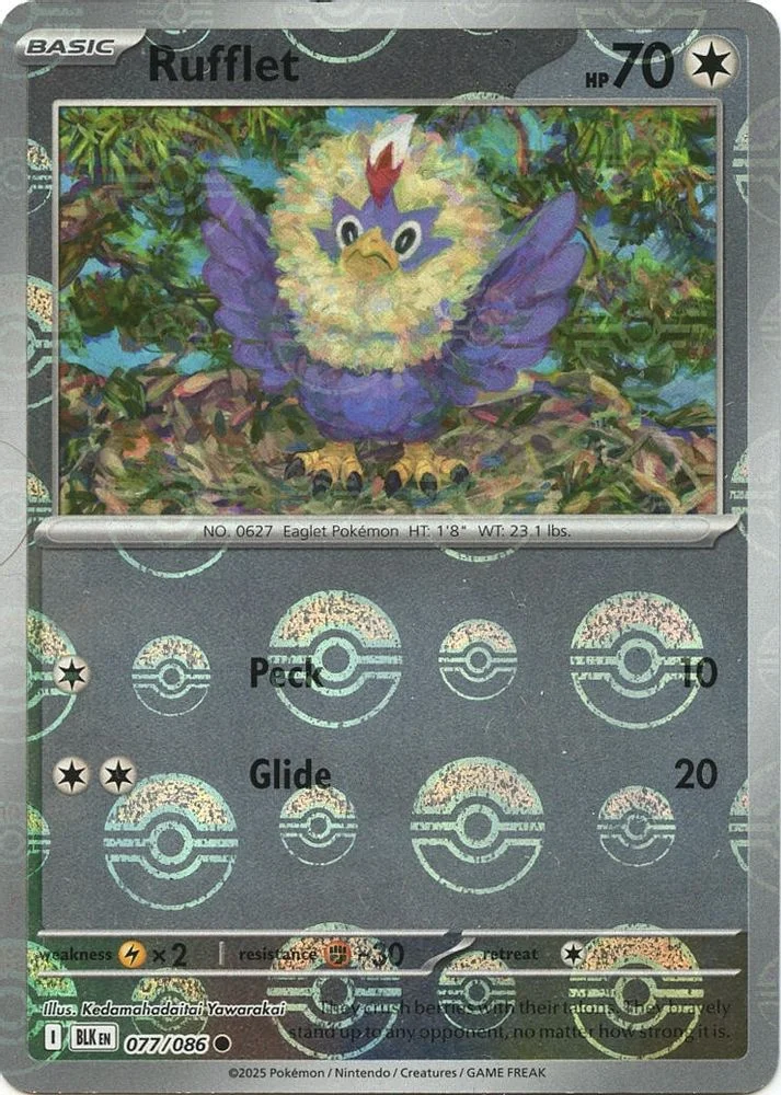 Rufflet (Poke Ball Pattern)