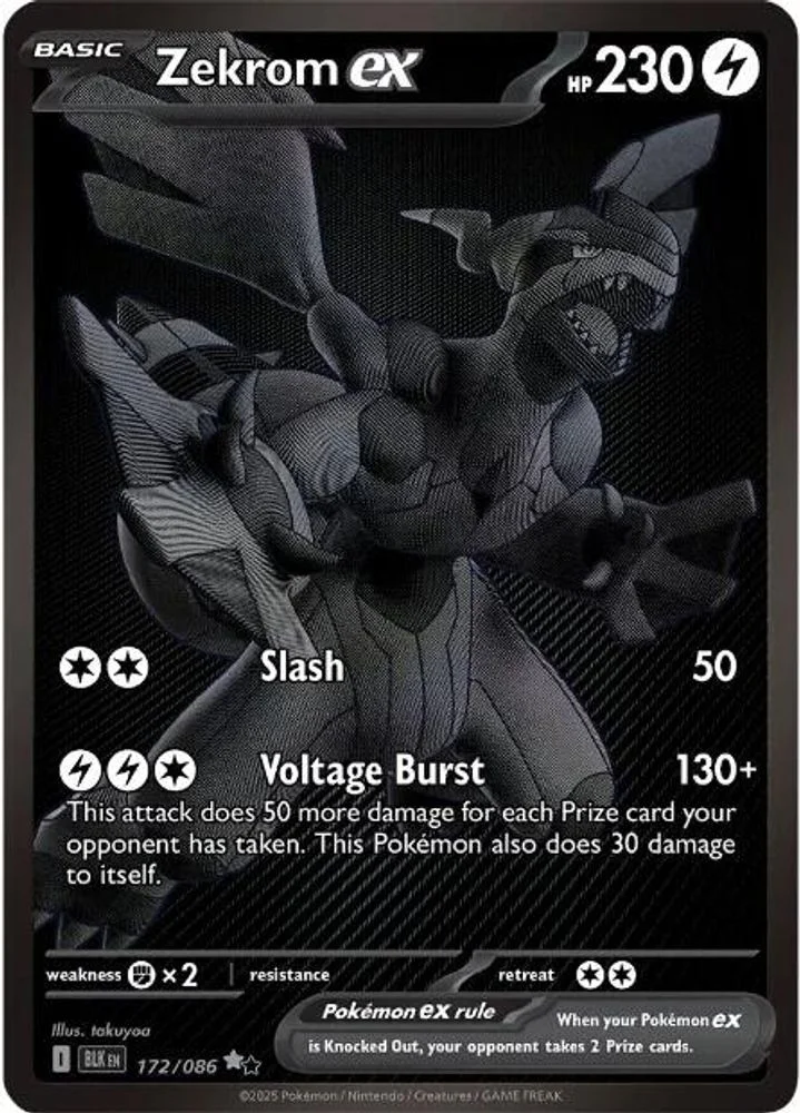 Zekrom ex - 172/086