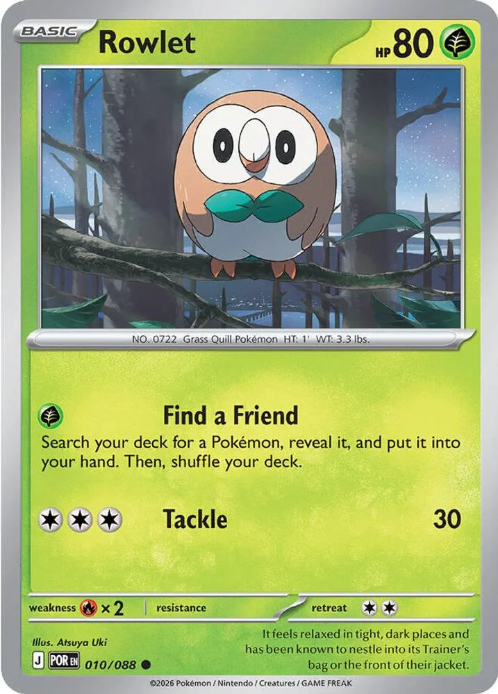 Rowlet - 010/088