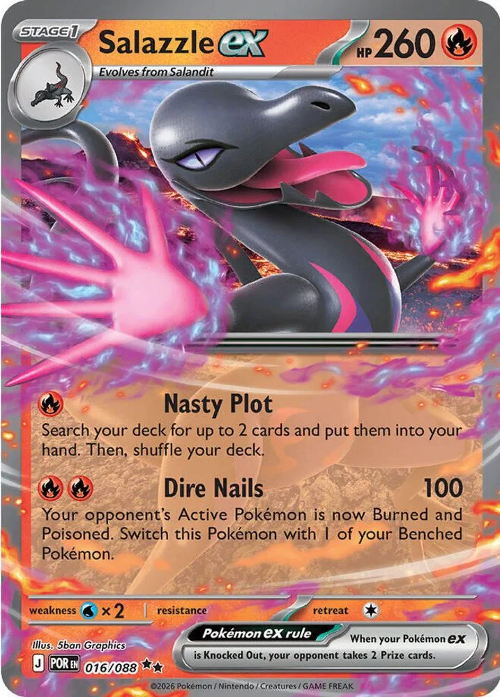 Salazzle ex - 016/088