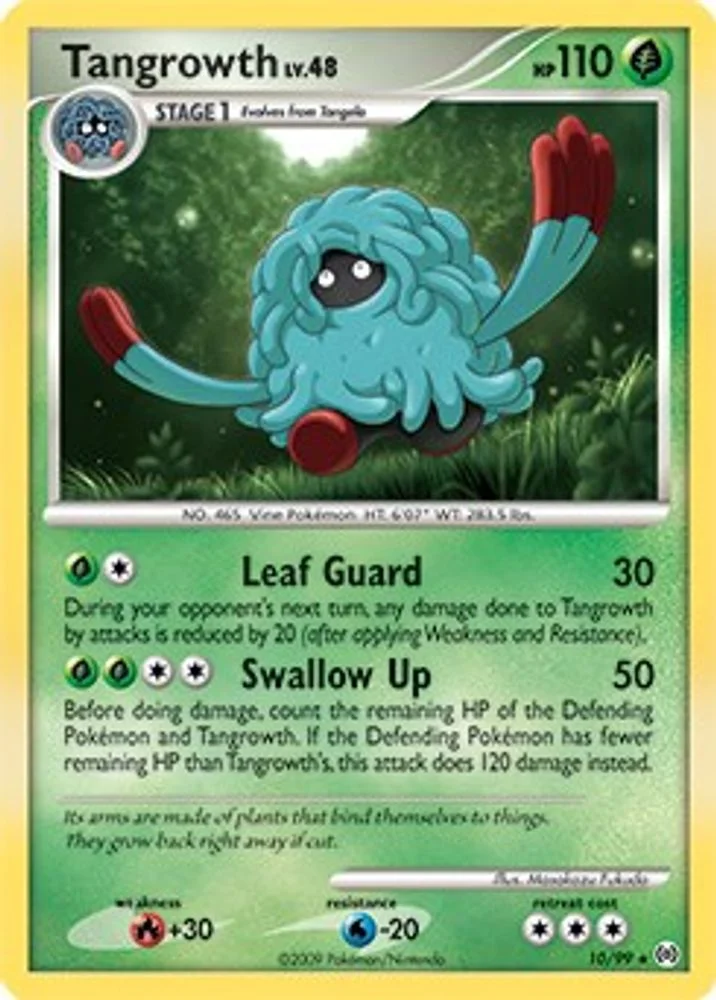 Tangrowth - 10/99 (DPPt Arceus)