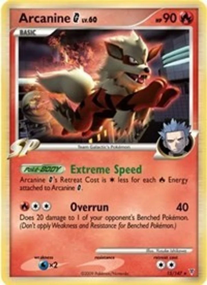 Arcanine G - 15/147