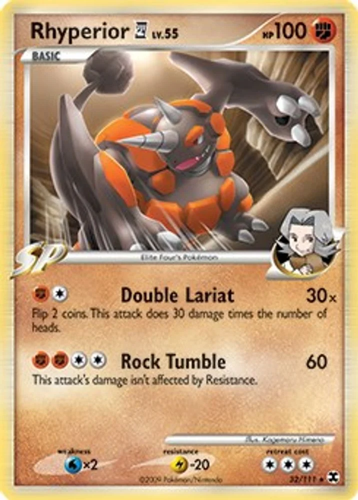 Rhyperior E4 - 32/111 (DPPt Rising Rivals)