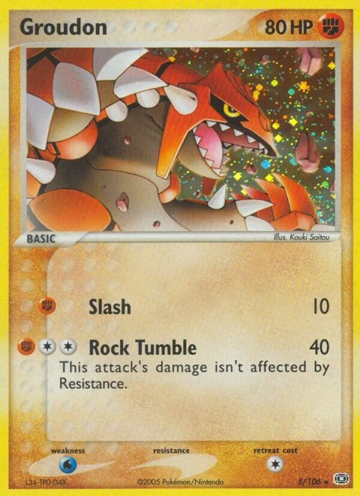 Groudon - 005/106