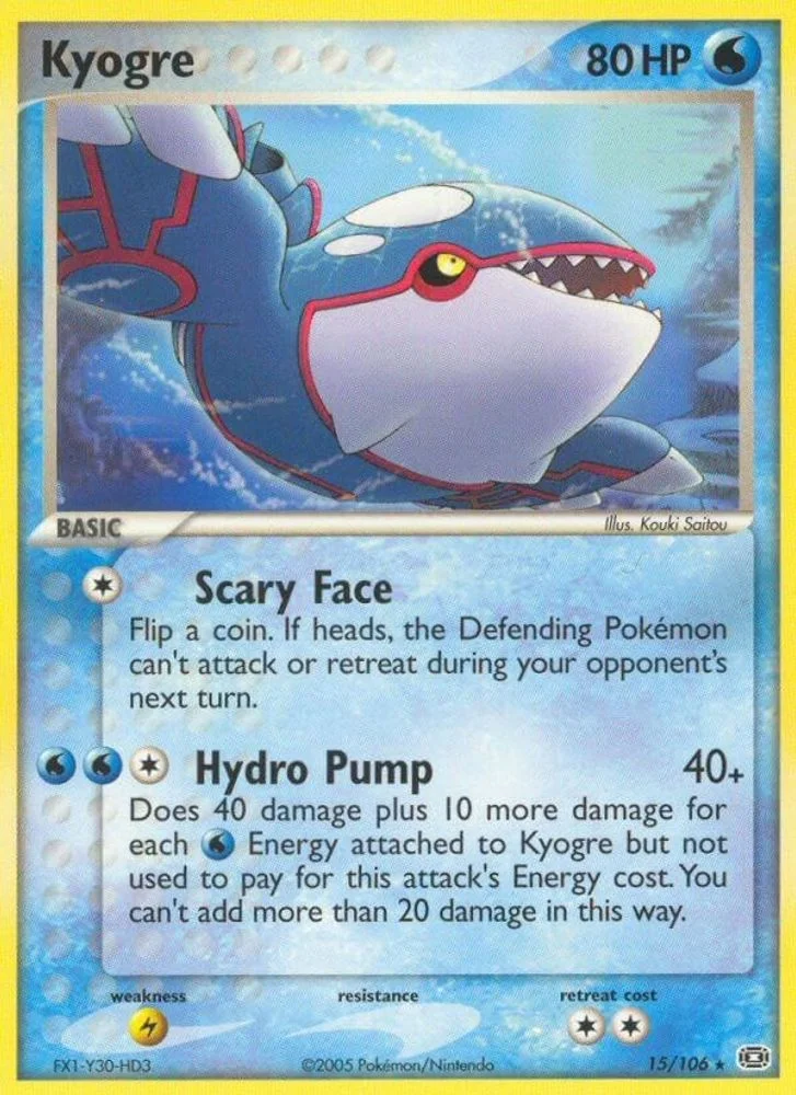 Kyogre - 015/106