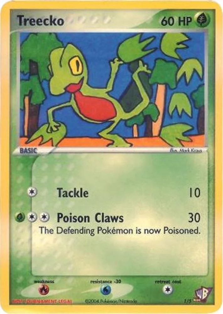 Treecko - 1/5