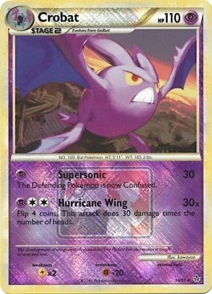 Crobat - 14/95 (League Promo)