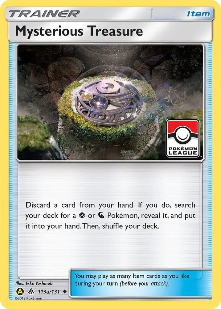 Mysterious Treasure - 113a/131 (Pokemon League)