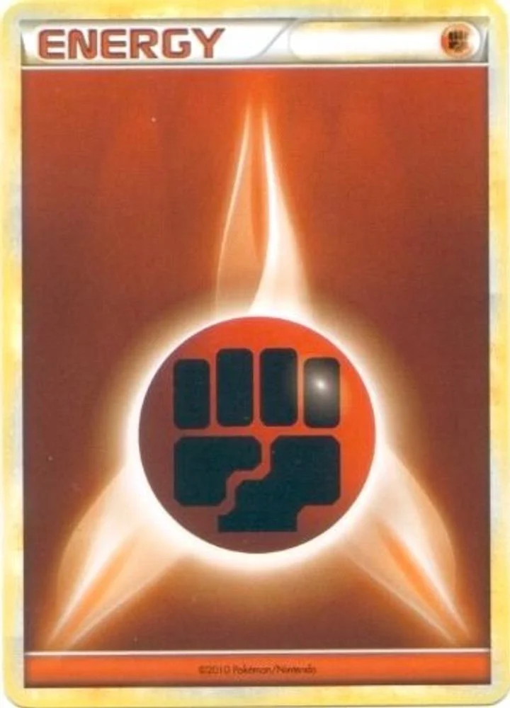 Fighting Energy (2010 Unnumbered HGSS Style Non-Holo)