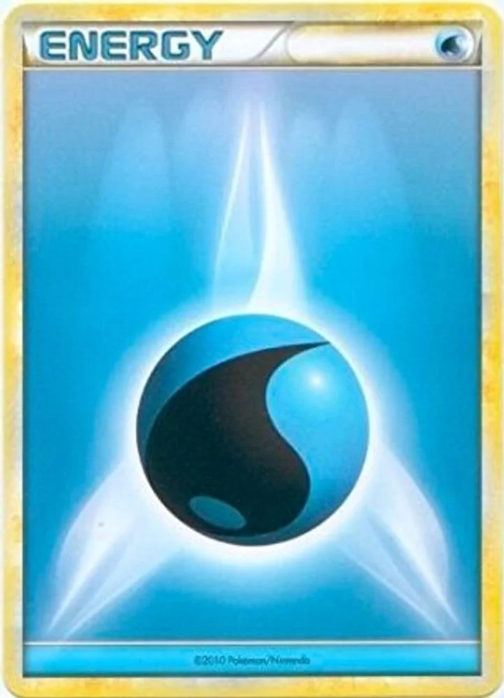 Water Energy (2010 Unnumbered HGSS Style Non-Holo)