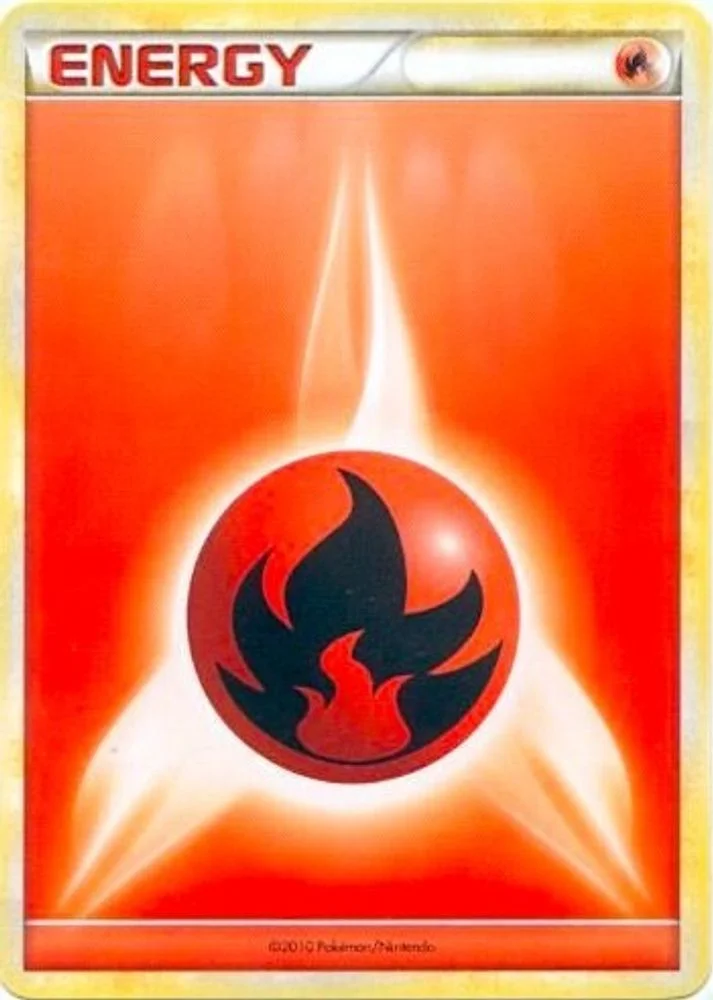 Fire Energy (2010 Unnumbered HGSS Style Non-Holo)
