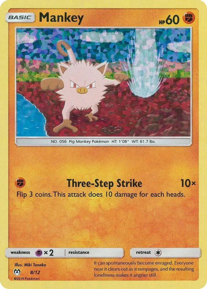 Mankey - 8/12
