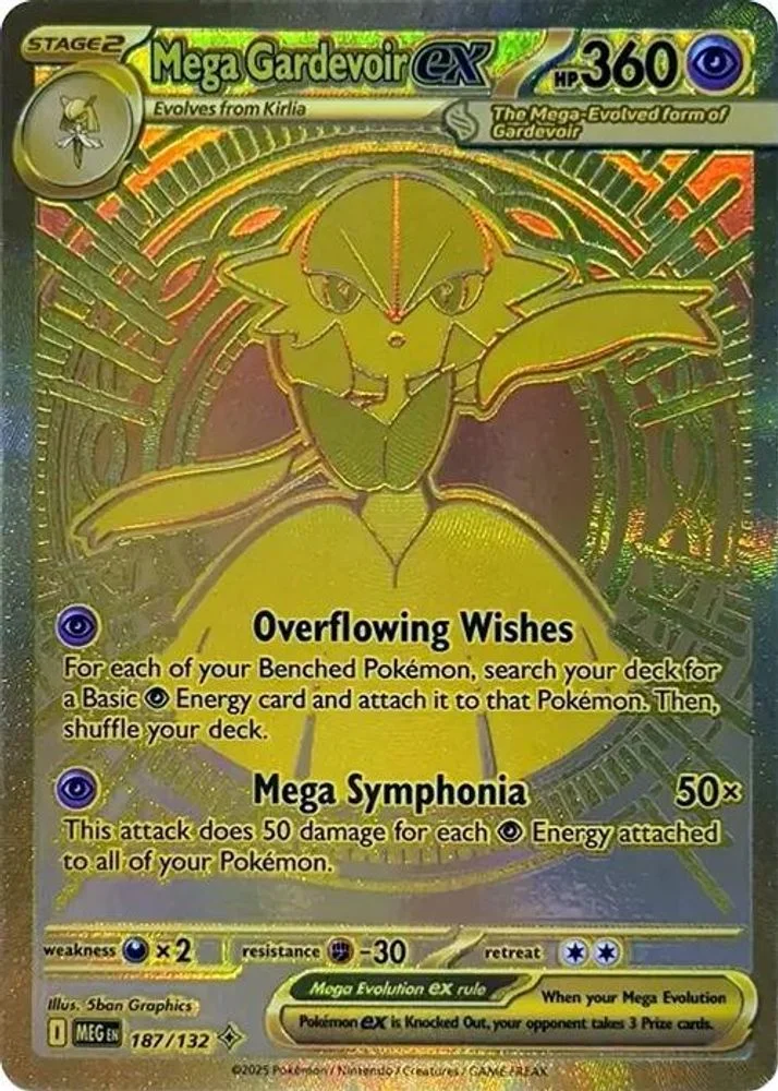 Mega Gardevoir ex - 187/132
