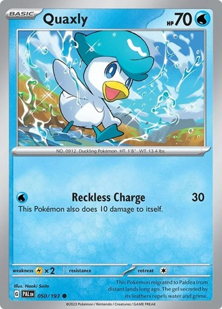Quaxly - 050/193 (Summer 2023 Collector Chest)