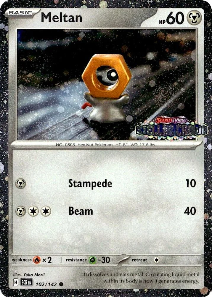 Meltan - 102/142 (Stellar Crown Stamped)