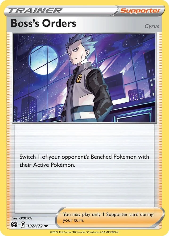 Boss's Orders (Cyrus) - 132/172 (Cosmos Holo)