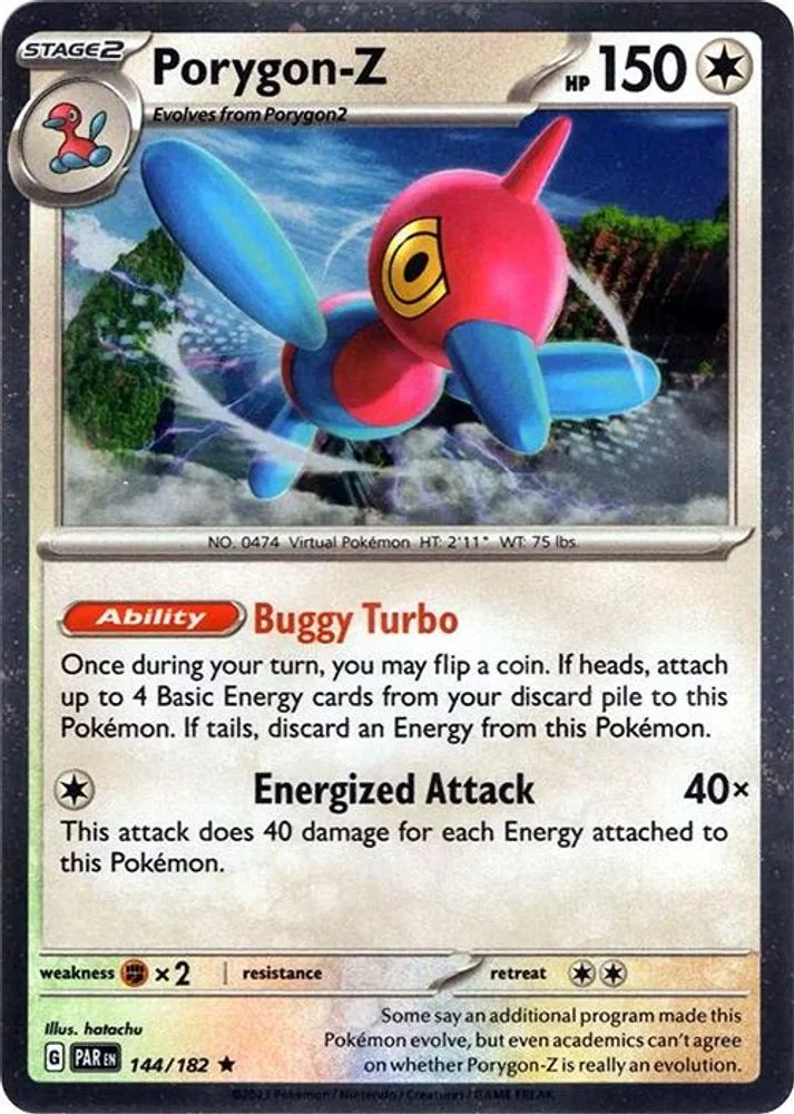 Porygon-Z - 144/182 (Cosmos Holo)