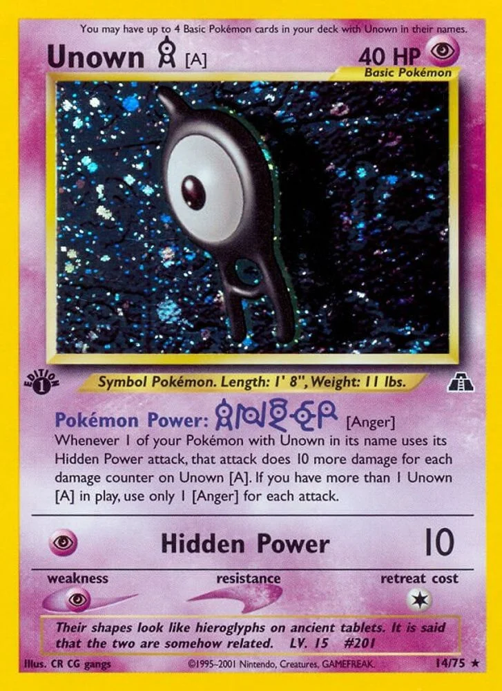 Unown [A] (14)