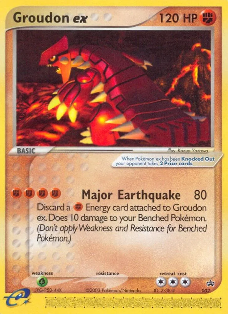 Groudon ex - 002 (Nintendo Power Magazine)