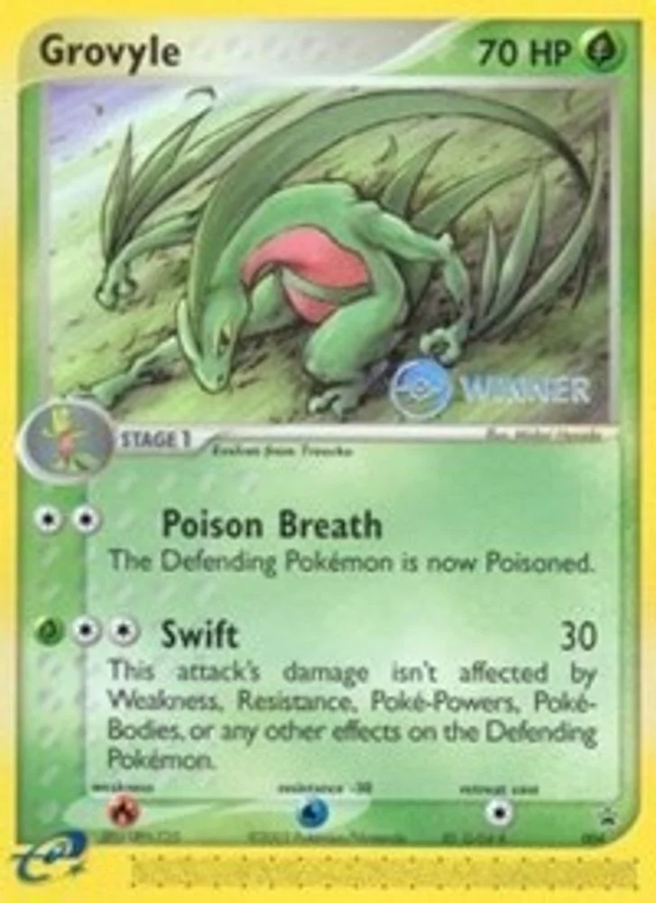Grovyle - 004 (e-League) [Winner]