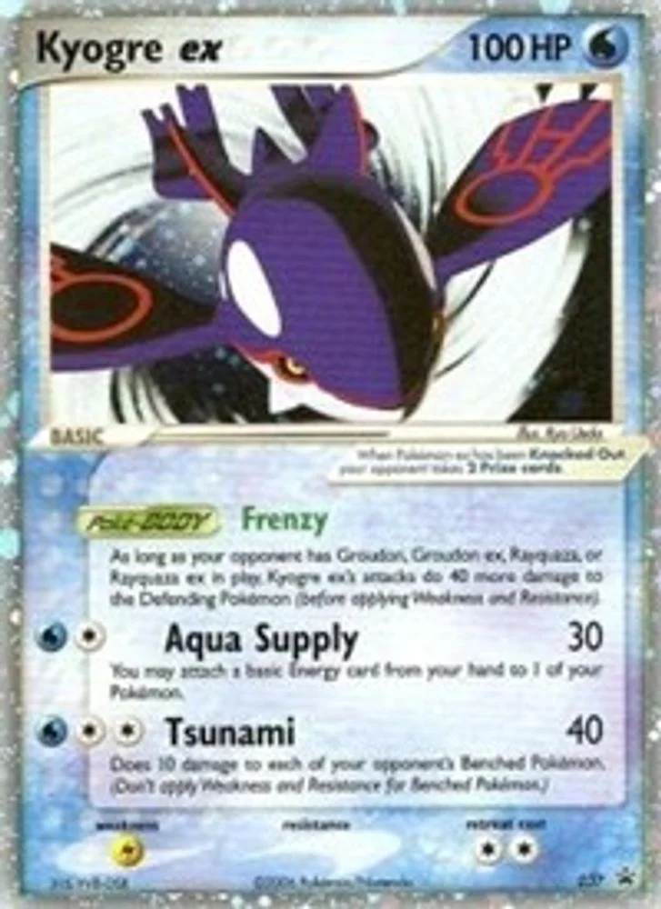 Kyogre ex - 037 (EX Collector's Tins)