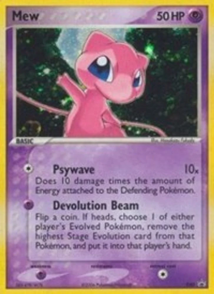 Mew - 040 (Trainer's Challenge Set)